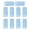 Blue, variant on Geemin 10Pcs Plush Quilt Cover Holders Clips with Strong Grip Fleece Coating Duvet Clips Comforter Fasteners Bedding Clips