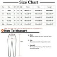 thumbnail image 3 of LYXSSBYX Womens Capris with Pockets Women's Casual Pants Solid Elastic Waist Long Pants with Pocket, 3 of 7