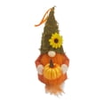 thumbnail image 2 of Sunjoy Tech Faceless Doll Pendant Flower Embellished Super Soft Non-Fading Lanyard Design Easy to Hang Decorative Cloth Thanksgiving Gnome Pumpkin Sunflower Faceless Doll for Home, 2 of 8