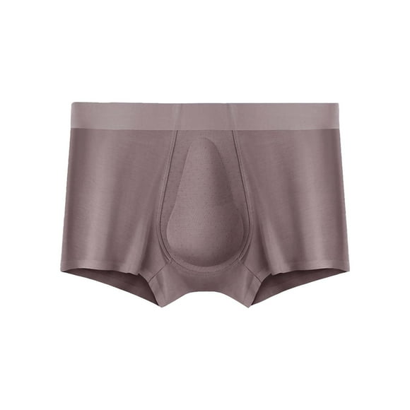 NECHOLOGY sous-Vêtements pour Hommes Adult Male sous-Vêtements d'Entraînement Hommes Soutien en Latex Biologique Caleçons Confortables Respirants Sans Couture Vêtements Plats (b,4TG)