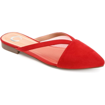 

Journee Collection Womens Reeo Mule 6.5 Red