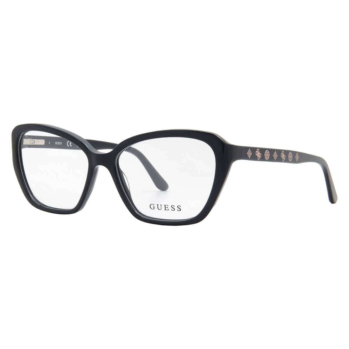 Occhiali Da Vista Guess GU2678 059 52: Montatura Beige Unisex, Made In Italy