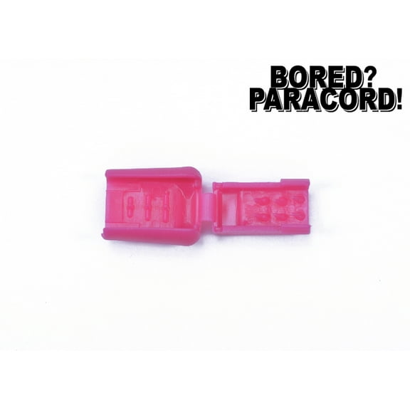 Pink Zipper Pulls - 20 pack - Great for Paracord