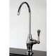 thumbnail image 2 of Kingston Brass Ks3191Bl Grifo De Filtración De Agua Monomando Vintage Cromado Pulido, 2 of 4