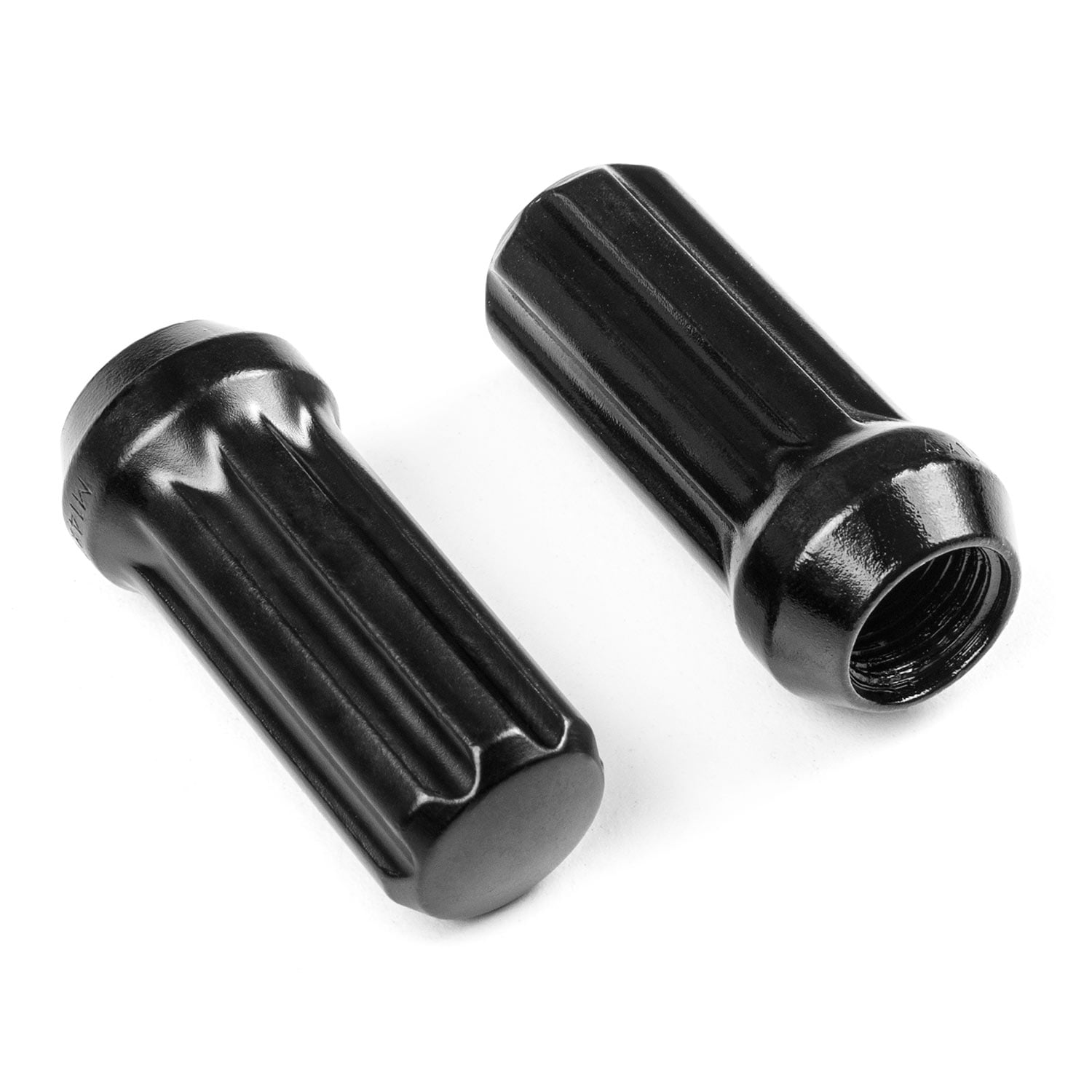 24x Black 14x1.5 Spline Lug Nuts for 20132014 Ford Fusion