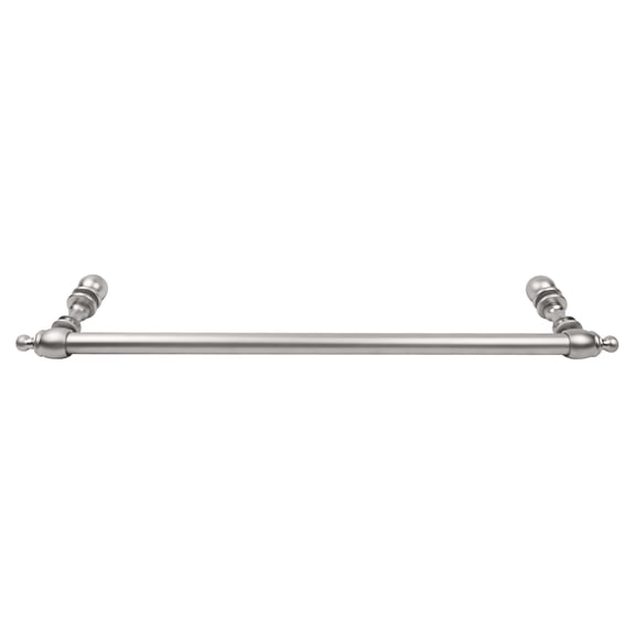 CRL C0L18SC Satin Chrome 18" Colonial Style Single-Sided Towel Bar