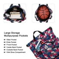 thumbnail image 2 of HAWEE Dry Wet Drawstring Backpack with Shoe Compartment for Women Waterproof Yoga String Bag Outdoor Sports Rucksack for Gym/ Beach/ Swim Pool, Camouflage, 2 of 7