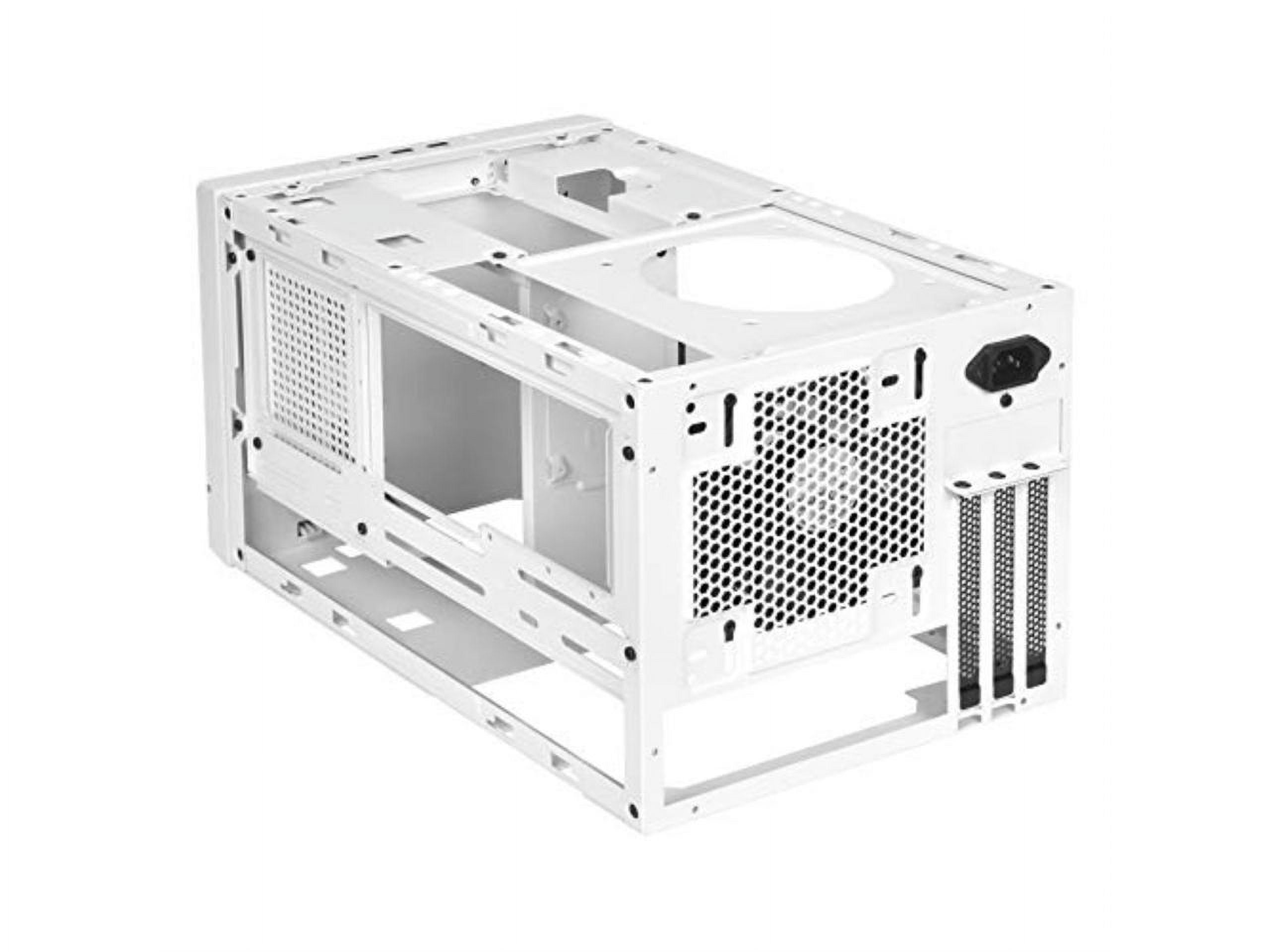SilverStone Technology SG14W Sugo 14 Mini-ITX Cube Chassis with Powerful Accommodation, White