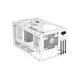 thumbnail image 3 of SilverStone Technology SG14W Sugo 14 Mini-ITX Cube Chassis with Powerful Accommodation, White, 3 of 6