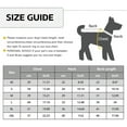 thumbnail image 2 of HQREA Winter Dog Coat Onesies Full Body Fleece Dog Pajamas Jumpsuit with Zipper for Small Dogs, 2 of 6