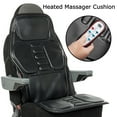 thumbnail image 5 of Car Seat Massager with 9 Massage Nodes Full Body Massage Mat Pad Seat Cushion,3 Intensity 9 Mode Electric Chair Massager for Back Neck Lumbar Hip Thigh,Portable for Home or Office, 5 of 8