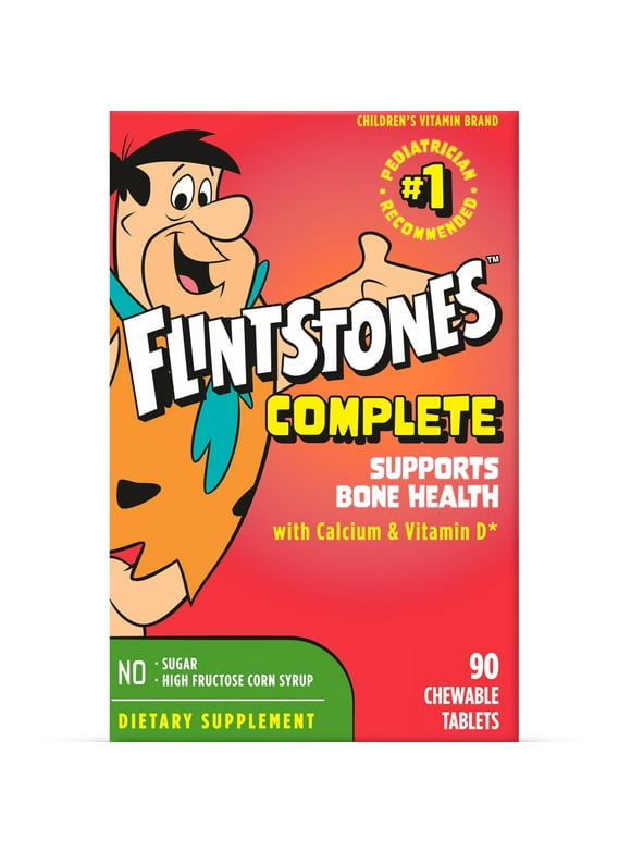 Flintstones Chewable Kids Vitamin, Multivitamin for Kids, 90 Count