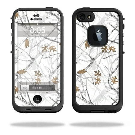- MightySkins Protective Vinyl Skin Decal for LifeProof fre iPhone 5/5s/SE Case wrap cover sticker skins TrueTimber® Conceal Snow