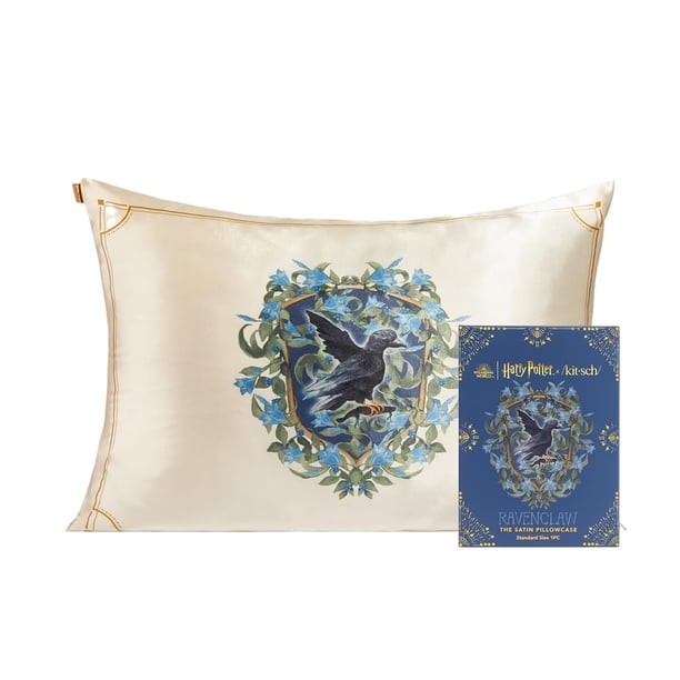 Funda de almohada Kitsch x Harry Potter Ravenclaw Satin Queen