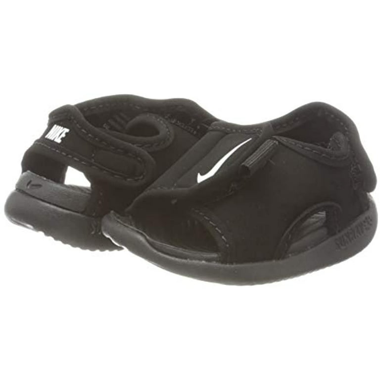 Politiek aankomst boog Nike Sunray Adjust 5 V2 Baby/Toddler Sandal Db9566-001 Size 10 Black/White  - Walmart.com