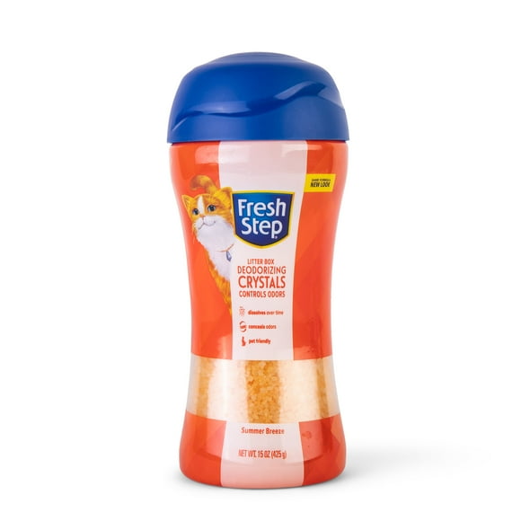 Fresh Step Perlas Desodorantes Caja de Arena Gato Aroma Fresh Summer 425gr