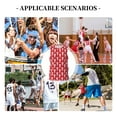 thumbnail image 6 of Sikiie Cartoon Lobster Basketball Jersey Reversible Men's Mesh Athletic Sports Shirts Training Practice S-4XLXX-Large, 6 of 6