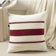 thumbnail image 1 of Funda de almohada decorativa Fancy Homi 61x61 cm Burgundy Boho, 1 of 7