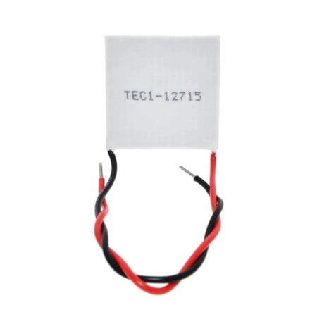 

Goodhd 1PC TEC1-12715 Heatsink Thermoelectric Cooling Peltier Plate Module 12-15.4V 15A