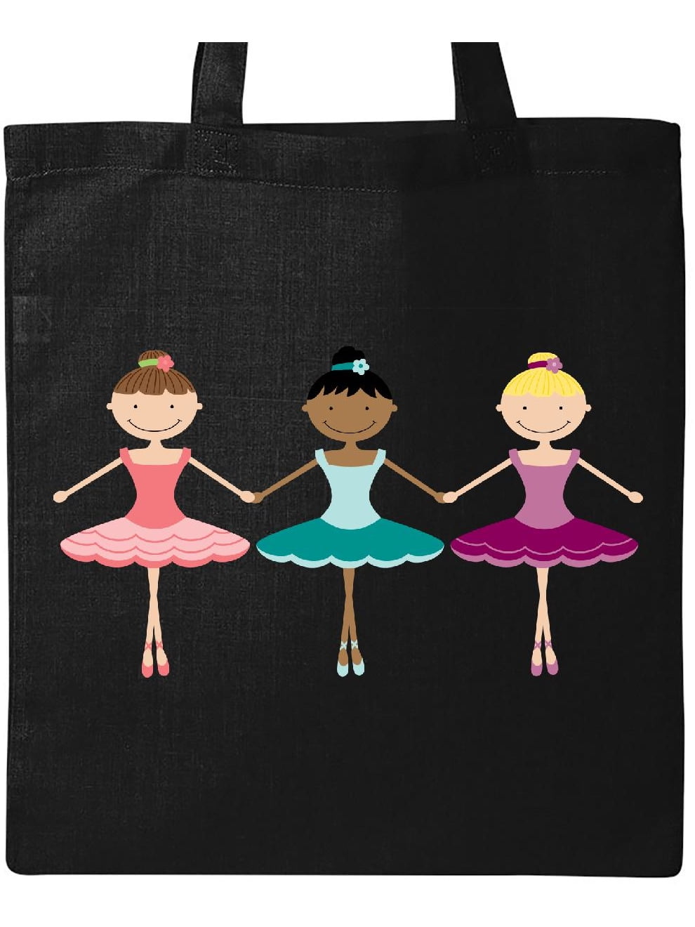 inktastic Little Ballerina Trio Toddler T-Shirt