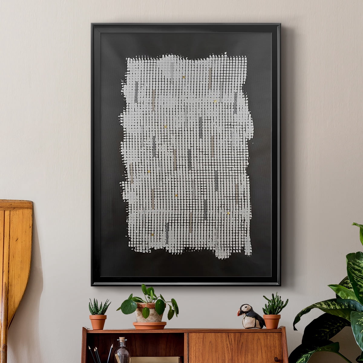 Bits & Bytes II Premium Framed Print, in Gold, Black, or Silver - Ready to Hang