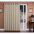 thumbnail image 4 of Tacoma Double Black Out Grommet Patio Panel w/Wand 106x84 Parchment, 4 of 4