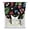 Black, variant on Botanical Fruit Tie Up Curtains for Window, Thermal Insulated Balloon Shade Adjustable Rod Pocket Curtains Valance Panels for Kitchen Bathroom Cafe 34 x 45 Retro Blueberry Raspberry Leaves Black