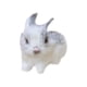 thumbnail image 2 of Conejo peludo realista en miniatura,Conejo de peluche realista,Figuras de conejo de Pascua,Juguete de animal realista para niños, 2 of 8
