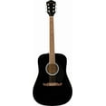 thumbnail image 2 of Fender FA-125 Dreadnought Acoustic Guitar - Black w/ Hard Case, 2 of 5