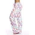 thumbnail image 2 of Just Love Plush Pajama Pants for Women - Petite to Plus Size Sleepwear (Rainbow Hearts, 3X), 2 of 3