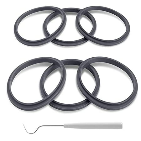 

PODCAY Replacement Parts 6 Pcs Gasket Replacement Gasket Accessories Replacement Parts for Nutribullet Pro Blender 900 Series 900W