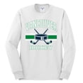 thumbnail image 2 of Wild Bobby City of Vancouver Hockey Fantasy Fan Sports Men's Long Sleeve Shirt, White, Small, 2 of 5