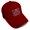 Burgundy, variant on Baseball Caps for Men & Women Embroidered United Kingdom Uk England B Embroidery Ladies & Men Baseball Hats Acrylic White Design Only