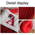 thumbnail image 5 of Christmas Stockings, Personalized Cozy Cable Knit Hanging Stocking Christmas Gift Bag for Indoor Christmas Decor (White), 5 of 7