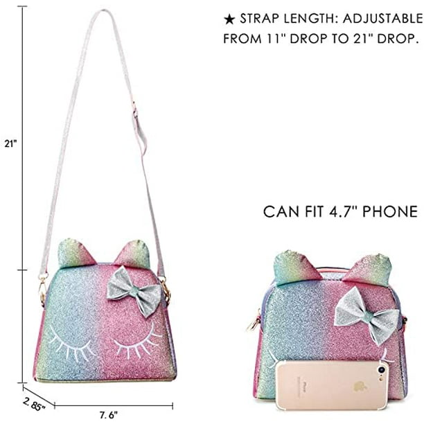 Gogeu Kids Purses Girls Cat Purse For Toddler Kids Crossbody Bags Other