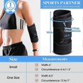 thumbnail image 5 of Elbow Brace for Cubital Tunnel Syndrome Night Sleep Immobilizer, Ulnar Nerve Support for Men and Women, Size M, Black, 5 of 5