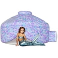 thumbnail image 1 of Carpa interior Skywin Air para niños Mermaid Magic Fort con ventilador, 1 of 7