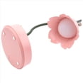 thumbnail image 4 of 2X Flor LáMpara de Escritorio LED IluminacióN de Dormitorio de Estudiante Lectura de Contacto ProteccióN Ocular Pantalla de Flor USB Luz de Mesa, Rosa, 4 of 9