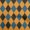 Orange, variant on oneOone Velvet Yellow Fabric Argyle Sewing Material Print Fabric By The Yard 58 Inch Wide