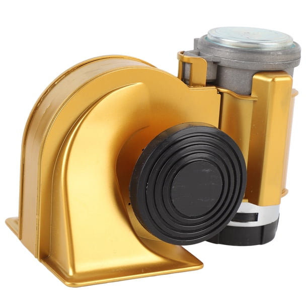 Kit De Bocina De Automóvil, Reemplazo De Bocina De Automóvil A Prueba De Agua, Resistente A Altas Temperaturas, Fácil De Instalar, Cuadrado De 120 DB Con Relé Para Motocicleta