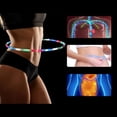 thumbnail image 3 of LED Hoop Dance Exercise Light Up Hoop for Kids Adults Children  Fitness Equipment Weight Loss Auto Color Changing Strobe Glow Light  Hoop Hooper Gift, 3 of 7