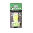 thumbnail image 2 of Olympia Sports WH098P Fox Micro Officials Whistle - Neon Yellow, 2 of 2