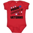 thumbnail image 3 of Inktastic Proud Grandson of a Veteran Veterans Day Boys Baby Bodysuit, 3 of 5