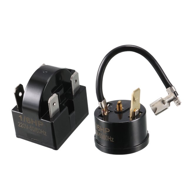 Unique Bargains Refrigerator PTC Starter Relay 22 Ohm 4 Pin Compressor Thermal Overload Protector