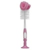 Dr Brown's Natural Flow Bottle Brush, Pink 1 Count + Makeup Blender Stick, 12 Pcs