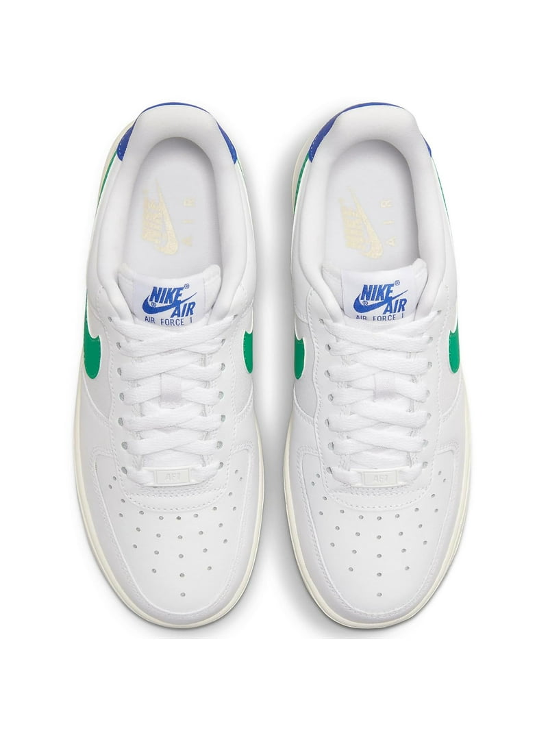 Women's Nike Air Force '07 White/Stadium Green-Game Royal