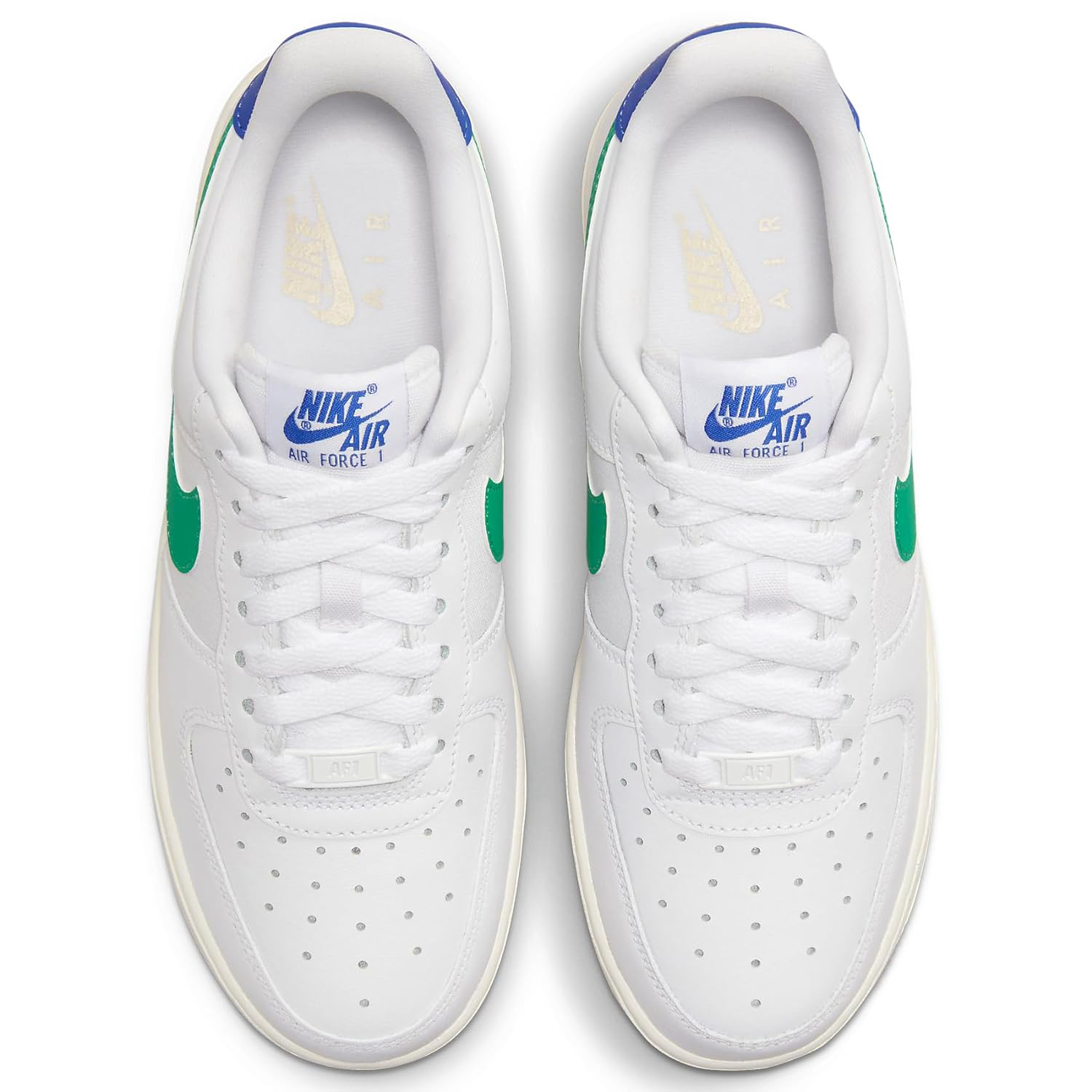 Women s Nike Air Force 1 07 White Stadium Green Game Royal DD8959 110 8.5 Walmart
