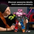 thumbnail image 5 of LEGO Fortnite Mecha Team Leader - Collectible Building Set for Adults - Gaming Room Décor - DIY Kit for Fortnite Fans - Includes Mecha Team Leader Minifigure - Great Video Game Gift - 77078, 5 of 8