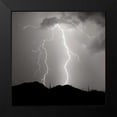 thumbnail image 2 of Taylor, Douglas 15x15 Black Modern Framed Museum Art Print Titled - Summer Lightning I - BW, 2 of 5