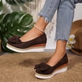 thumbnail image 7 of oqasdz Women's Casual Shoes Elegant Bow Design Solid Color Slip On Dressy Shoes Comfortable Breathable Work Business Wedding Shoes Outdoor Summer, 7 of 7